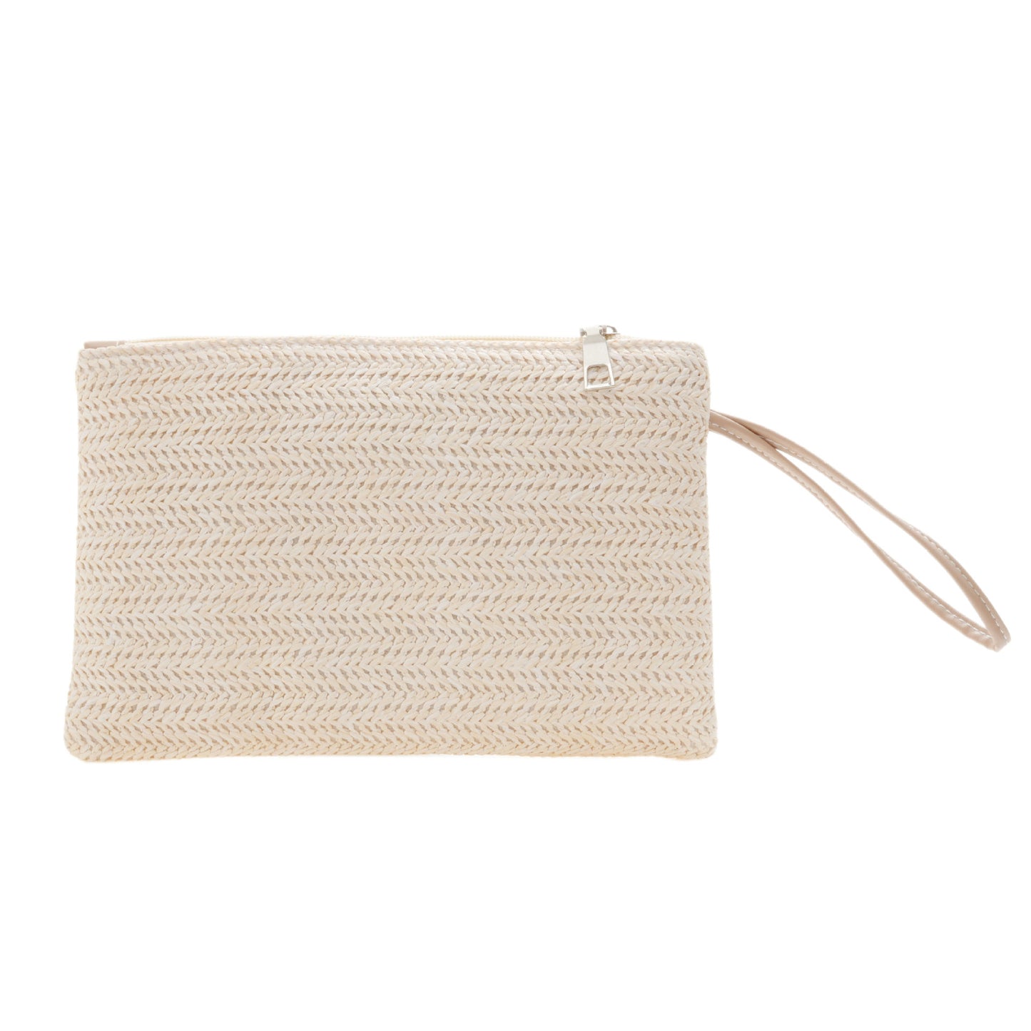 Women's Wheat Straw Clutch Bag
