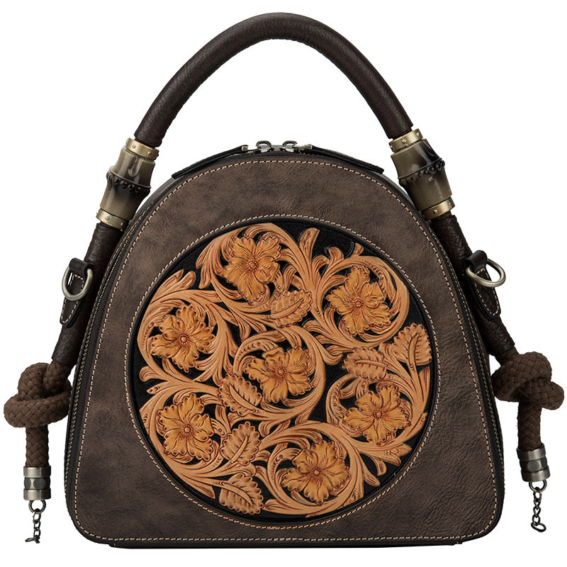 Vintage Handmade Emroided Handbag