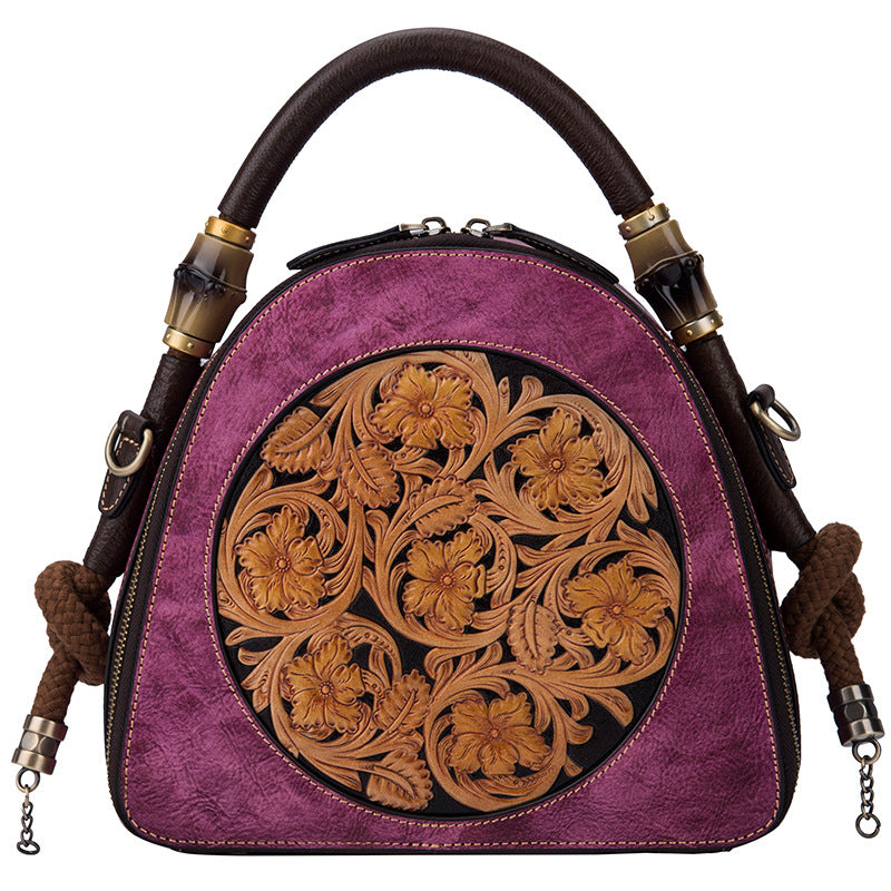 Vintage Handmade Emroided Handbag